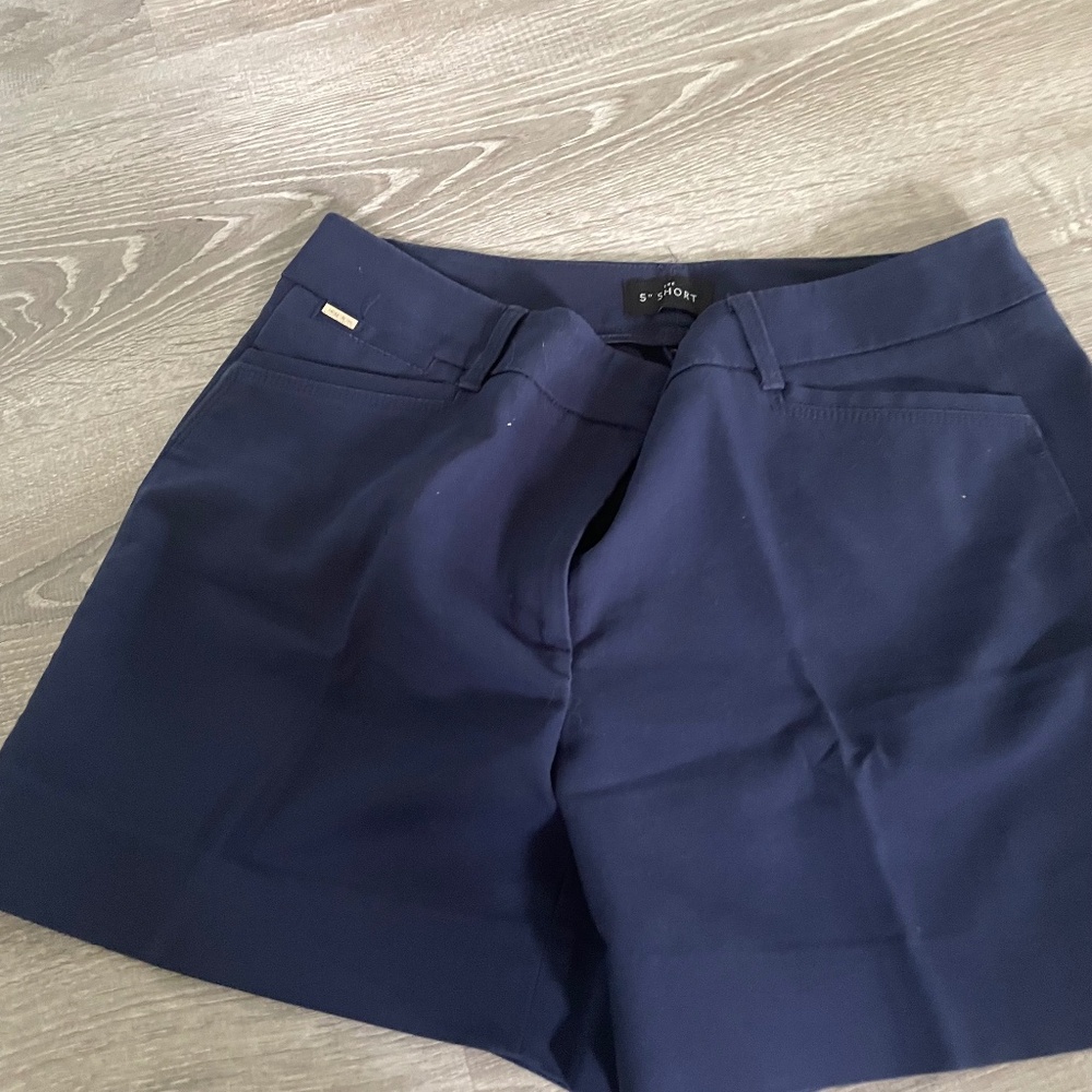 Navy whbm shorts